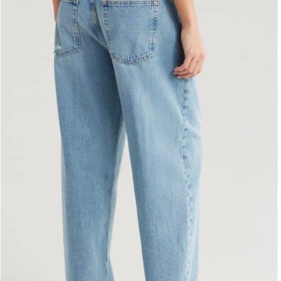 FRAME Denim Low Slung Barrel Leg Jeans (CARAMIA), Size 28, EUC - Picture 6 of 16